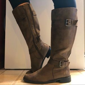 Below the knee boots.